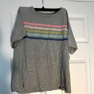 Women’s striped multicolored shirt